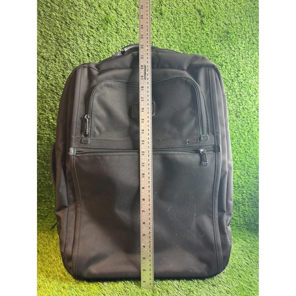 TUMI 22900DH Alpha Ballistic Black Soft Shell Rolling Wheeled Carry On 22x16x9